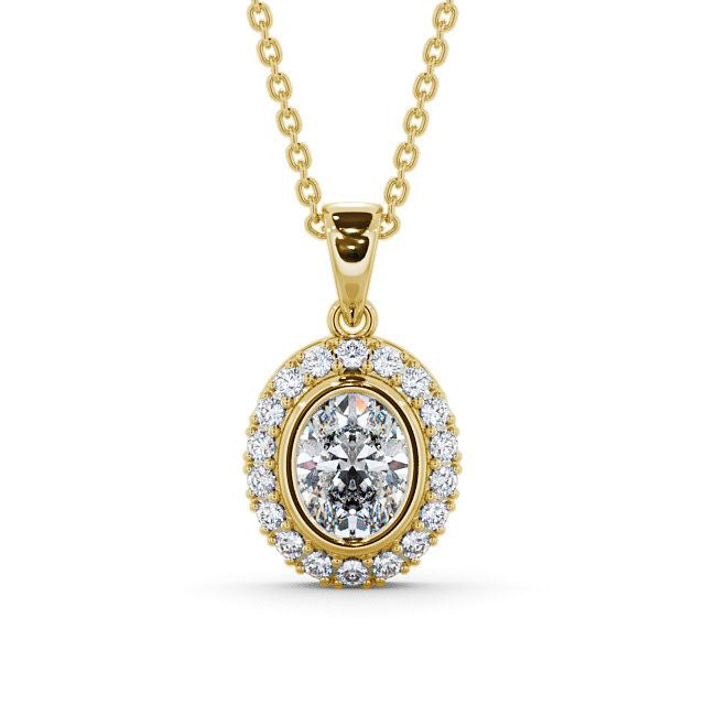 The Aurora Pendant — Lab Diamond Drop Necklace