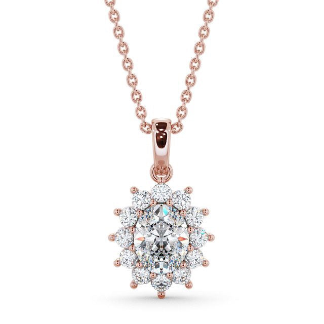 The Aurora Pendant — Lab Diamond Drop Necklace II