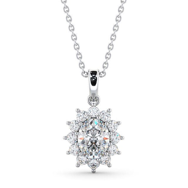 The Aurora Pendant — Lab Diamond Drop Necklace II