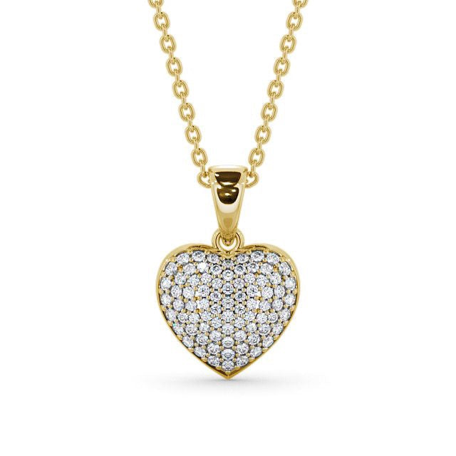 The Rose Pendant — Lab Diamond Heart Necklace 0.50ct II