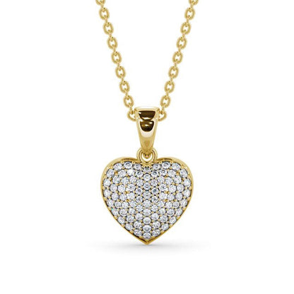 The Rose Pendant — Lab Diamond Heart Necklace 0.50ct II