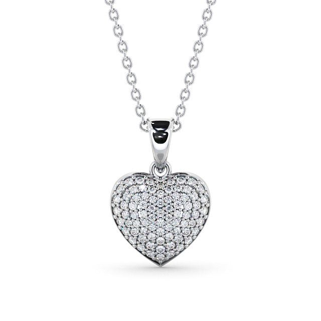 The Rose Pendant — Lab Diamond Heart Necklace 0.50ct II