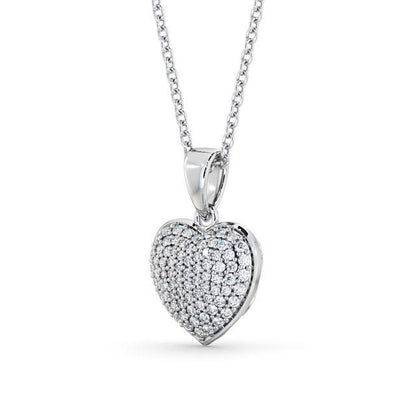 The Rose Pendant — Lab Diamond Heart Necklace 0.50ct II