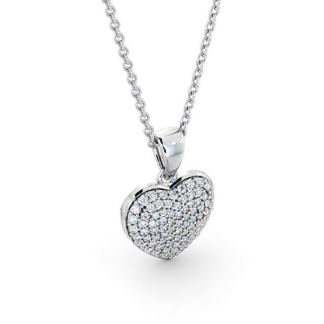 The Rose Pendant — Lab Diamond Heart Necklace 0.50ct II