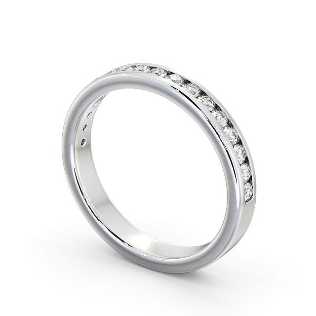 The Clara Band — Round Lab Diamond Classic Half Eternity Band VII