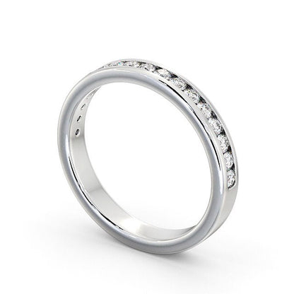 The Clara Band — Round Lab Diamond Classic Half Eternity Band VII