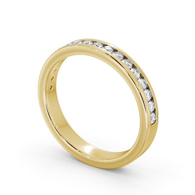 The Clara Band — Round Lab Diamond Classic Half Eternity Band VII
