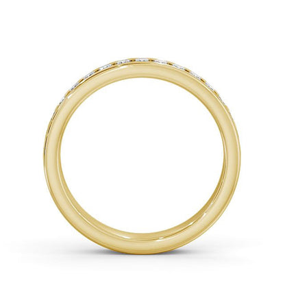 The Clara Band — Round Lab Diamond Classic Half Eternity Band VII