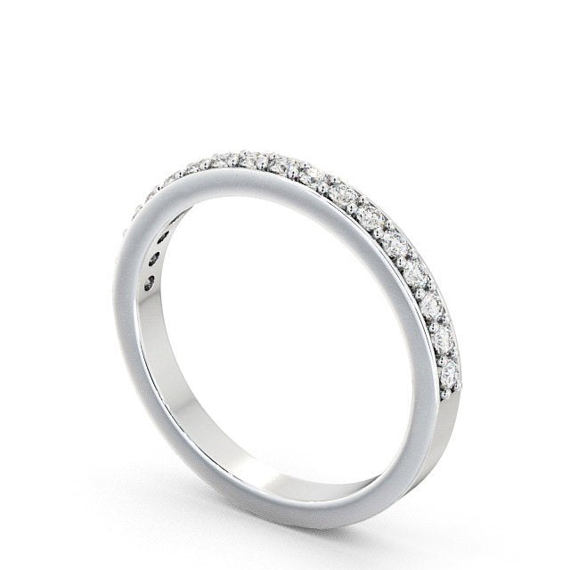 The Clara Band — Round Lab Diamond Classic Half Eternity Band VI