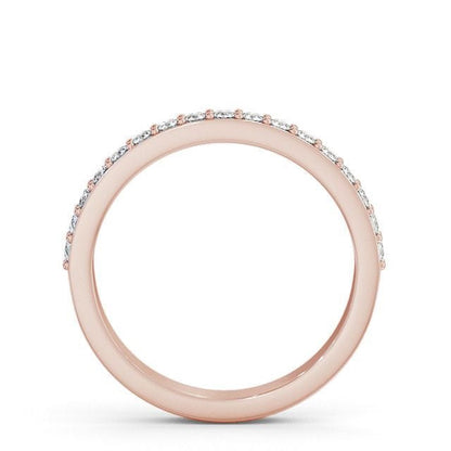 The Clara Band — Round Lab Diamond Classic Half Eternity Band VI