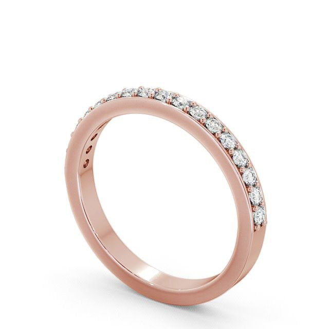 The Clara Band — Round Lab Diamond Classic Half Eternity Band VI