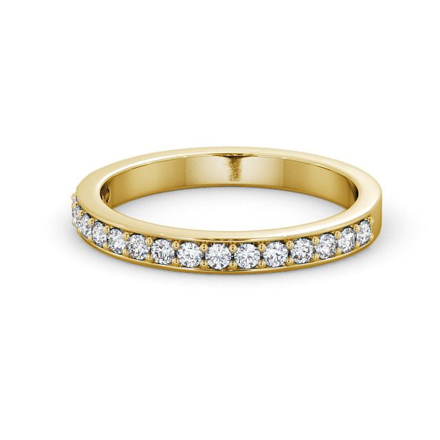 The Clara Band — Round Lab Diamond Classic Half Eternity Band VI