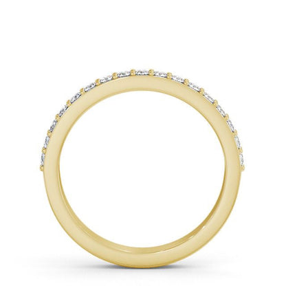 The Clara Band — Round Lab Diamond Classic Half Eternity Band VI