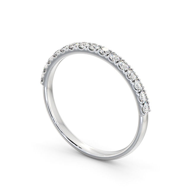 The Clara Band — Round Lab Diamond Classic Half Eternity Band V