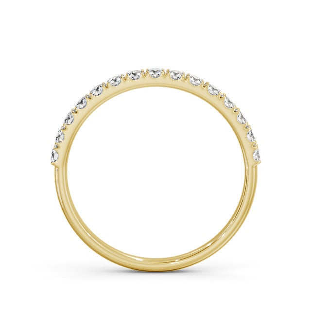The Clara Band — Round Lab Diamond Classic Half Eternity Band V
