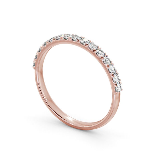 The Clara Band — Round Lab Diamond Classic Half Eternity Band V