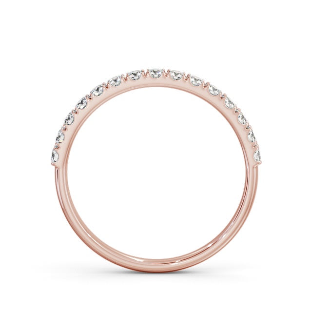 The Clara Band — Round Lab Diamond Classic Half Eternity Band V