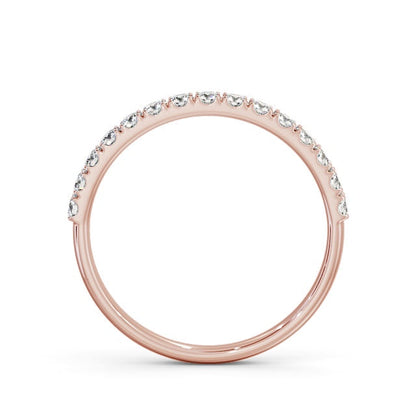 The Clara Band — Round Lab Diamond Classic Half Eternity Band V