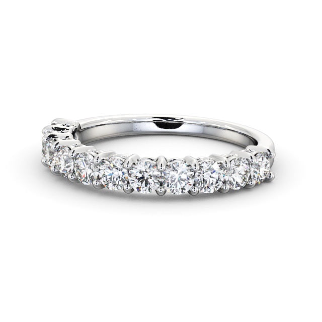The Clara Band — Round Lab Diamond Classic Half Eternity Band IV