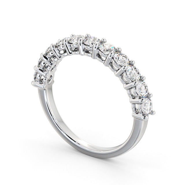 The Clara Band — Round Lab Diamond Classic Half Eternity Band IV
