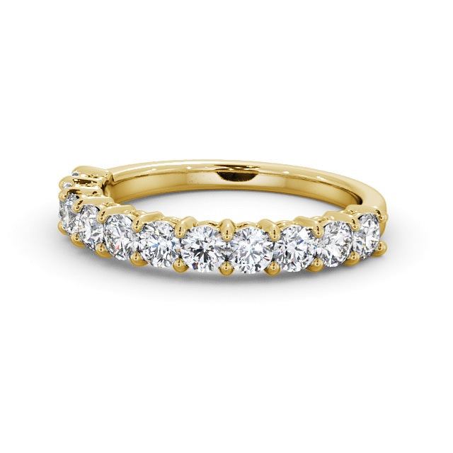 The Clara Band — Round Lab Diamond Classic Half Eternity Band IV