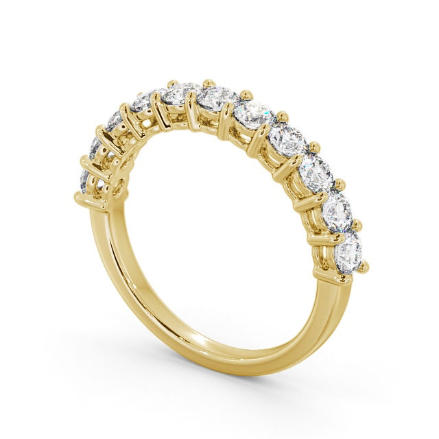 The Clara Band — Round Lab Diamond Classic Half Eternity Band IV