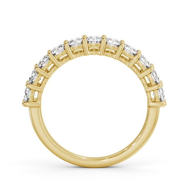 The Clara Band — Round Lab Diamond Classic Half Eternity Band IV