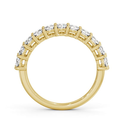 The Clara Band — Round Lab Diamond Classic Half Eternity Band IV