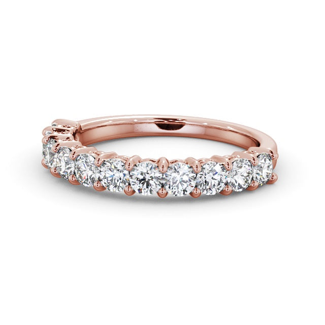 The Clara Band — Round Lab Diamond Classic Half Eternity Band IV