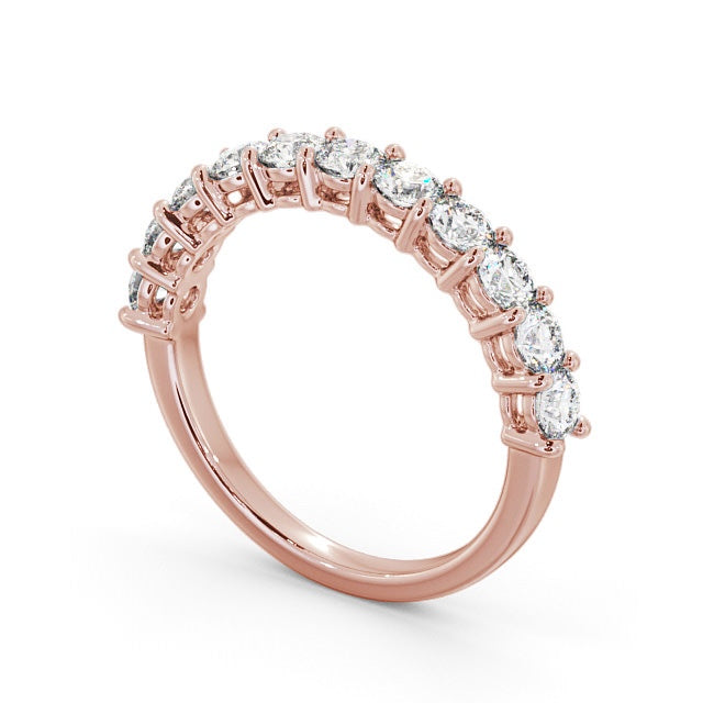 The Clara Band — Round Lab Diamond Classic Half Eternity Band IV