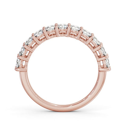 The Clara Band — Round Lab Diamond Classic Half Eternity Band IV