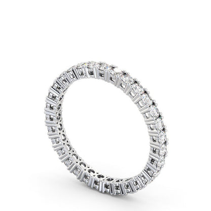 The Clara Band — Round Lab Diamond Classic Eternity Band V