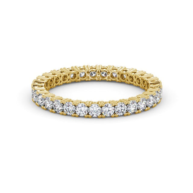 The Clara Band — Round Lab Diamond Classic Eternity Band V