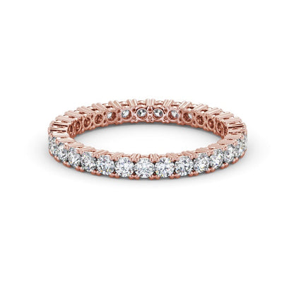The Clara Band — Round Lab Diamond Classic Eternity Band V