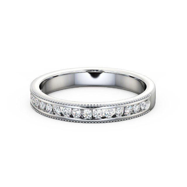 The Clara Band — Round Lab Diamond Classic Half Eternity Band III