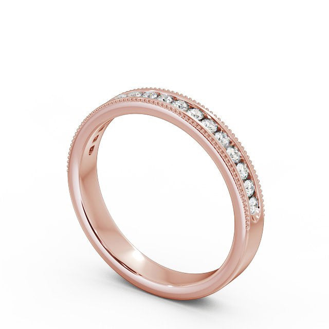 The Clara Band — Round Lab Diamond Classic Half Eternity Band III