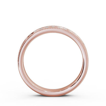 The Clara Band — Round Lab Diamond Classic Half Eternity Band III