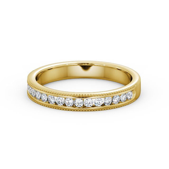 The Clara Band — Round Lab Diamond Classic Half Eternity Band III