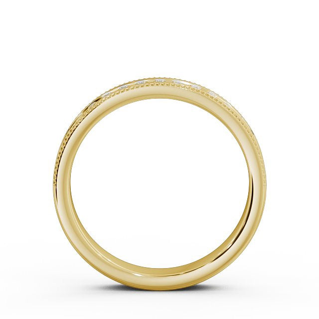The Clara Band — Round Lab Diamond Classic Half Eternity Band III