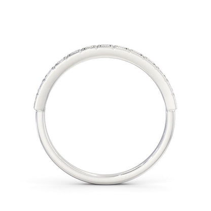 The Grace Band — Princess Lab Diamond Vintage Half Eternity Band