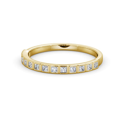 The Grace Band — Princess Lab Diamond Vintage Half Eternity Band