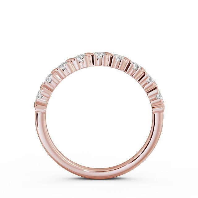 The Grace Band — Lab Diamond Vintage Half Eternity Band