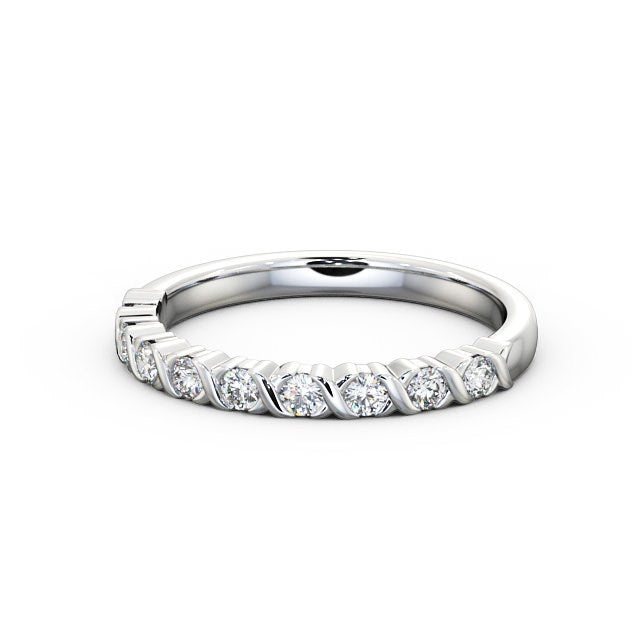 The Grace Band — Lab Diamond Vintage Half Eternity Band