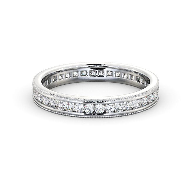 The Grace Band — Round Lab Diamond Milgrain Eternity Band