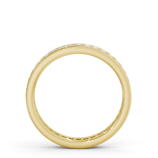 The Grace Band — Round Lab Diamond Milgrain Eternity Band
