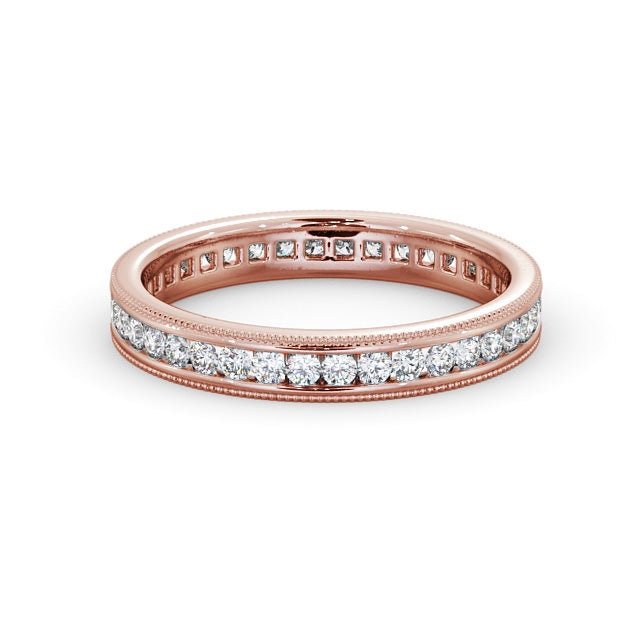 The Grace Band — Round Lab Diamond Milgrain Eternity Band
