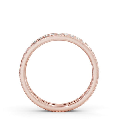 The Grace Band — Round Lab Diamond Milgrain Eternity Band