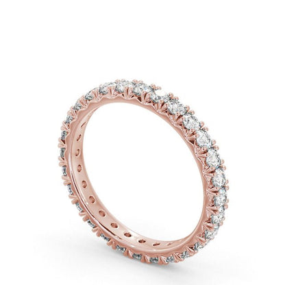 The Clara Band — Round Lab Diamond Classic Eternity Band IV