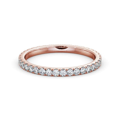 The Clara Band — Round Lab Diamond Classic Eternity Band III