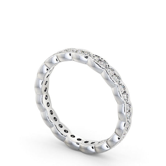 The Grace Band — Lab Diamond Vintage Eternity Band